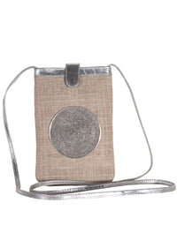 Sumba Medallion Phone/Crossbody - Linen