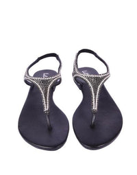 Billy Diamond Flat Sandals