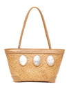 Cosmic Oval rattan Tote