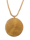 Sumba Medallion Neckpiece - Gold